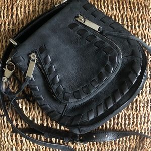 Rebecca Minkoff Black Leather Crossbody Purse